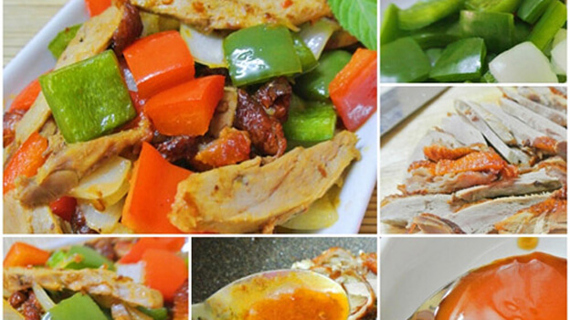 Vịt quay thơm nức cho ngày cuối thu