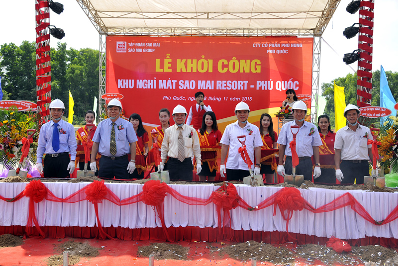 Tập đoàn Sao Mai khởi công xây dựng Sao Mai Resort tại Phú Quốc