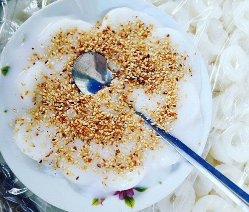 Gánh bánh bèo ngọt 20 năm tuổi ở Nha Trang