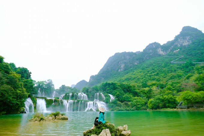 Cảnh sắc tươi đẹp ở Cao Bằng. Ảnh: Van Hni