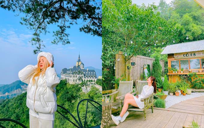 Tam Đảo hội tụ nhiều quán cà phê mới, thiết kế đẹp. Ảnh: Hồ Thiên Nga