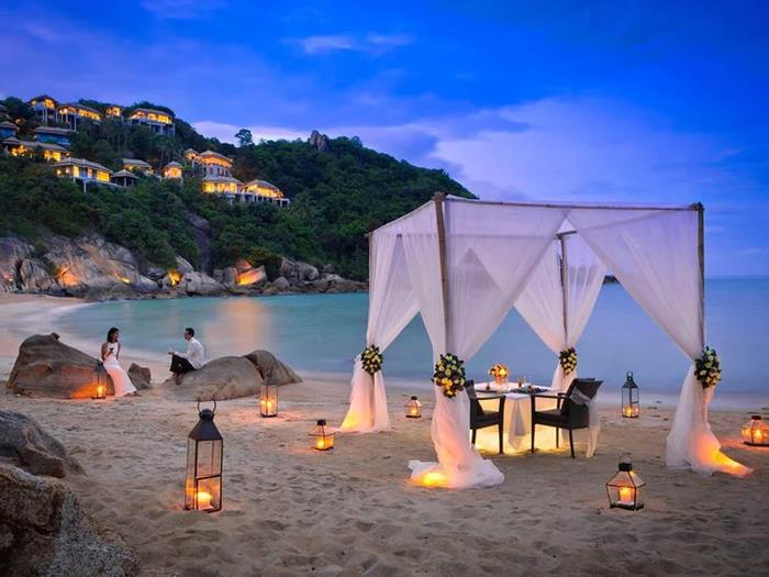 Tới Thái Lan hưởng tuần trăng mật là phải tới một trong 7 khu nghỉ dưỡng lãng mạn này