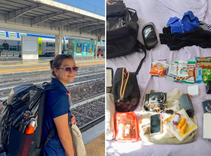 Joey Hadden, nữ du khách đến từ Mỹ, vừa kết thúc chuyến du lịch hai tuần, qua bốn nước châu Âu bằng tàu hỏa. Cô bay từ New York đến Berlin, Đức, rồi qua Áo, Italy, Thụy Sĩ với chỉ một ba lô hành lý nhỏ gọn sau lưng. Dưới đây là ba món đồ cô cảm thấy hối hận vì đã mang theo trong chuyến đi, cũng như chia sẻ về những thứ bất ly thân trong mỗi hành trình.