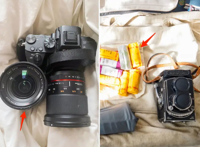 Thứ đầu tiên cô hối hận vì mang theo quá nhiều là các cuộn phim và ống kính máy ảnh. Do trời mưa, Joey chỉ chụp được 4 cuộn phim. Trong khi mang đi 8 cuộn. Cô cũng tự nhủ trong chuyến đi lần sau sẽ bỏ bớt ống kính máy ảnh ở nhà. Lí do là chúng cồng kềnh và nặng. Không gian chứa những thứ này nên để dành để cất đồ lưu niệm Joey mua trên đường đi.