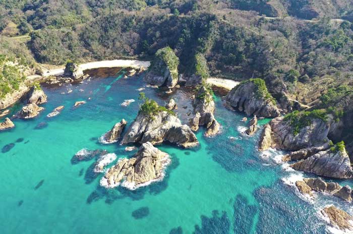 Một góc khác tại công viên San’in Kaigan.