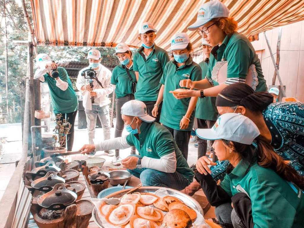 Bánh bò thốt nốt, đặc sản làm nên thương hiệu ẩm thực An Giang 11