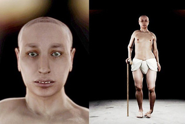 Còn đây mới chính là diện mạo và vóc dáng của vua Tutankhamun.