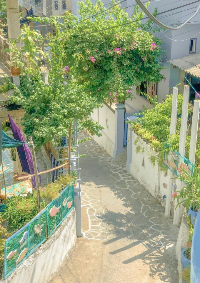 Làng chài bích họa xanh mát ở Bình Định - 2