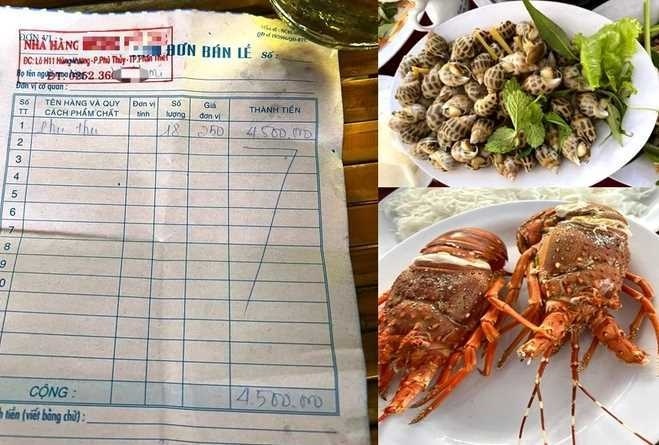 Du khách đem 18kg hải sản vào nhà hàng, bị phụ thu 4,5 triệu đồng

