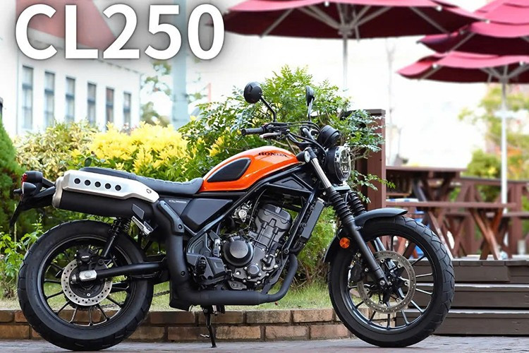 Chiều cao yên xe là 790 mm, giúp xe phù hợp với nhiều đối tượng người lái. Với khoảng sáng gầm là 163 mm, Honda CL250 có thể dễ dàng vượt qua các đoạn đường gồ ghề. Giá xe Honda CL250 E-Clutch 2025 tại Nhật Bản là 704.000 yên (khoảng 125,3 triệu đồng).