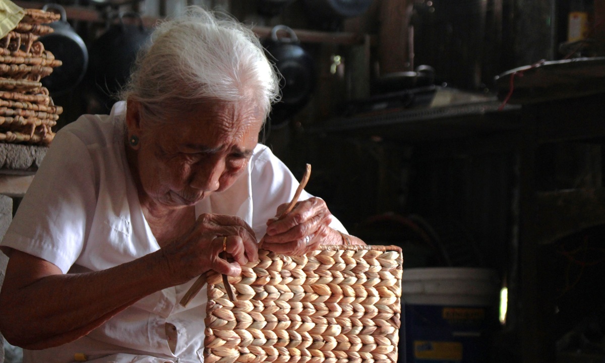 90 giây khám phá Nghề đan lục bình