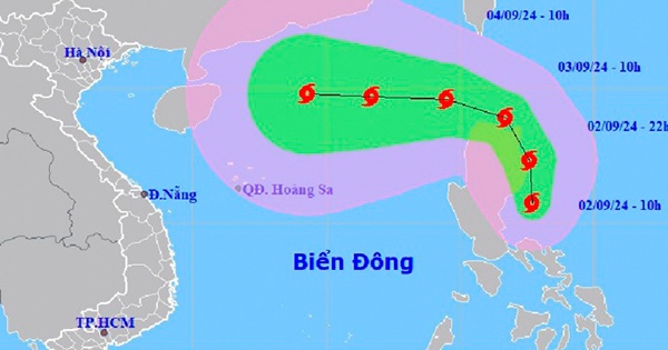 Bão Yagi có thể giật cấp 14, yêu cầu các tỉnh khẩn trương ứng phó