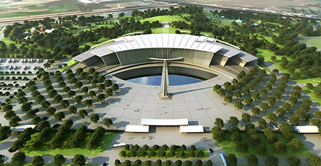 Bảo tàng lich sử quân sự Việt nam 2.500 tỷ đồng sắp hoàn thiện