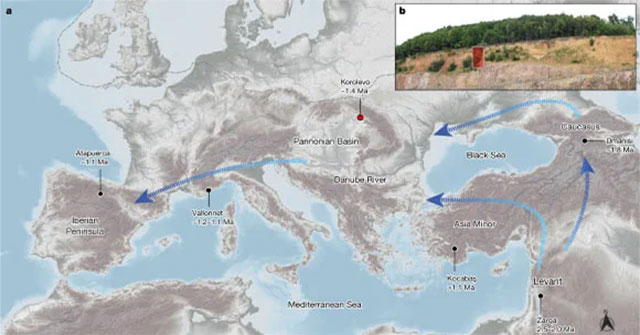 Báu vật 1,42 triệu tuổi từ loài người khác lộ diện ở Ukraine
