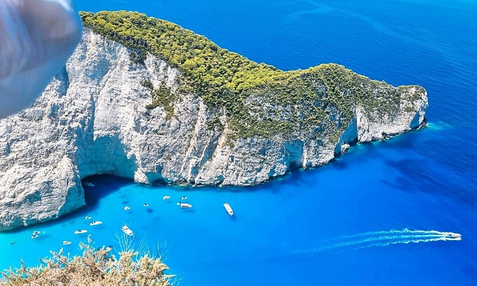 Biển Hy Lạp dưới ống kính khách Việt