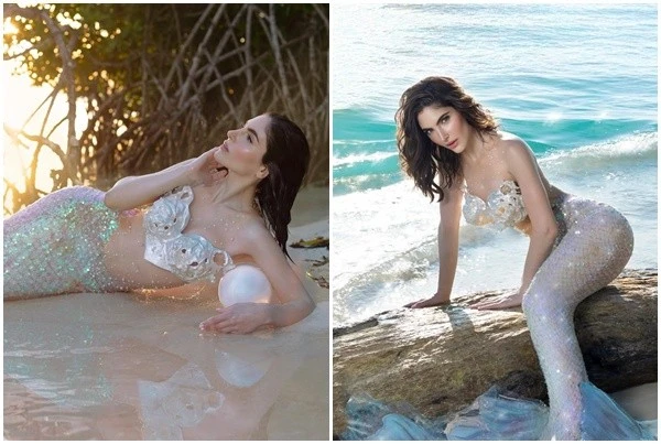 Bộ ảnh: Hoa hậu Hoàn vũ Venezuela 2025 hóa nàng tiên cá đẹp tuyệt trần