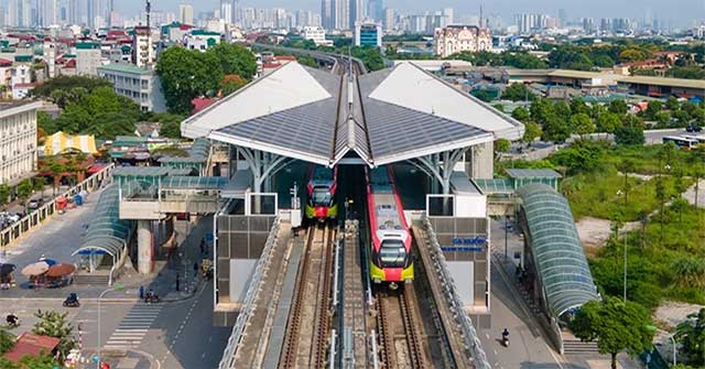 Bộ ảnh: Toàn cảnh tàu metro Nhổn - Ga Hà Nội sắp đưa vào khai thác
