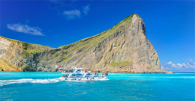 Đảo Rùa Đài Loan mất đầu sau trận động đất