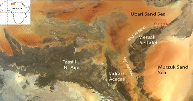 Đế quốc hưng thịnh nhờ khai thác nước trên sa mạc Sahara