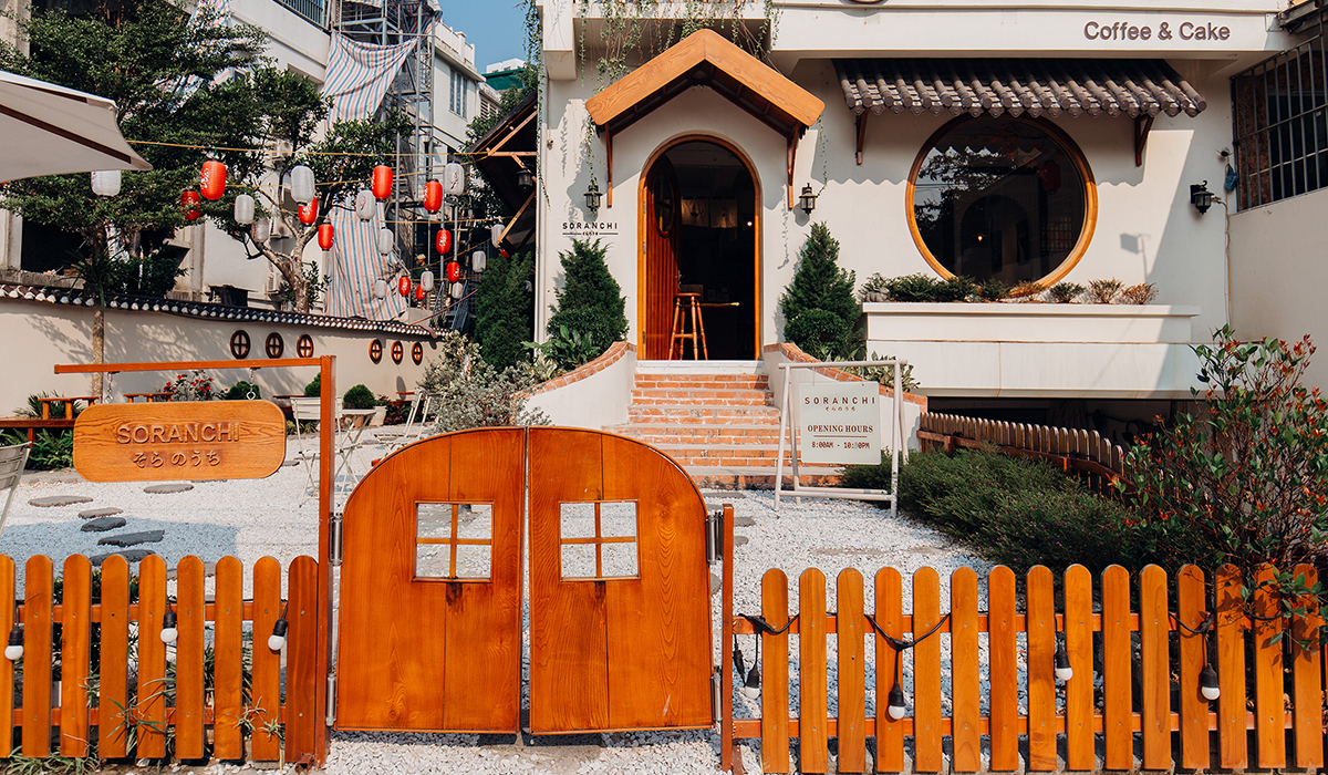 Ghé qua quán cà phê ở Hà Nội giống nhà vườn kiểu Nhật