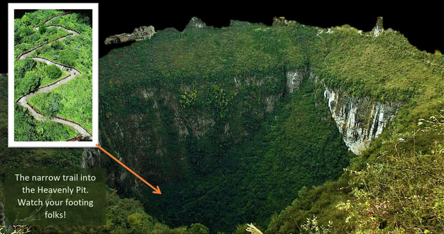 Khám phá Xiaozhai Tiankeng - hố sụt sâu nhất thế giới!