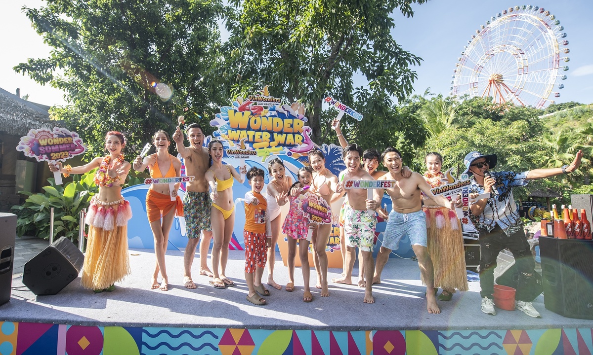 Kỳ nghỉ hè đáng nhớ của các gia đình Việt