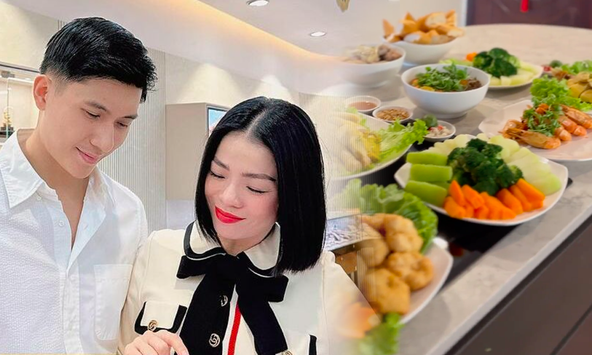 Mâm cúng ông Công ông Táo hai miền của nhà Lệ Quyên