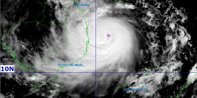 Nhận định thời điểm bão Kalmaegi mạnh nhất trên đất liền