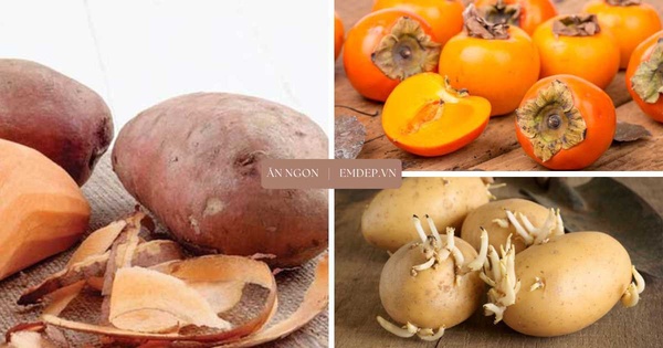 Những loại củ, quả tuyệt đối không nên ăn luôn vỏ