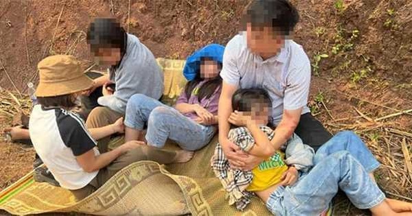 Ôtô mất lái lao xuống vực sâu, cả gia đình 5 người may mắn thoát nạn