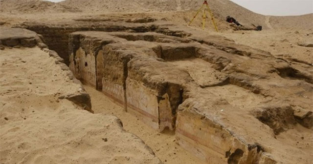 Phát hiện lăng mộ trang trí độc đáo thời kỳ Ai Cập cổ đại