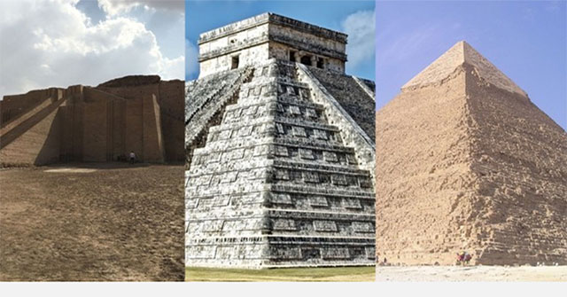 Tại sao lại có kim tự tháp lại có trên khắp thế giới?