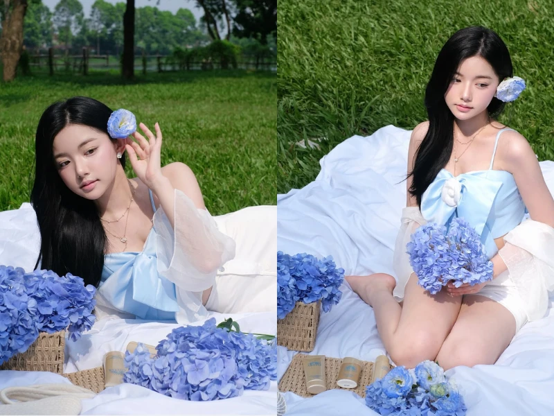 'Tiên nữ mukbang' Quỳnh Trương với loạt ảnh picnic trong trẻo hồn nhiên