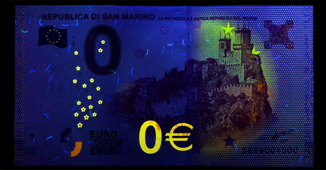 Tờ 0 Euro, thậm chí còn mất chi phí để mua những châu Âu vẫn giữ