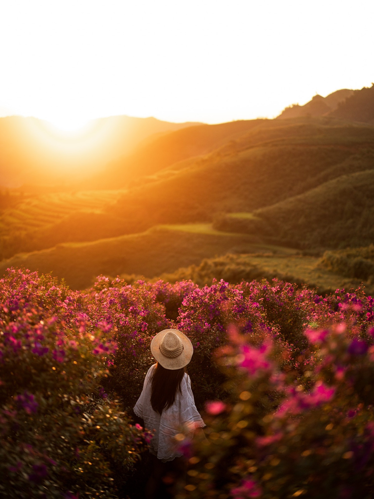 Đây cũng là thời điểm lý tưởng để chụp ảnh toàn cảnh thiên nhiên núi rừng, với những tầng mây trôi ngang, khiến người ta có cảm giác như đang lạc vào chốn bồng lai. Ảnh Nguyễn Hồng Nhật