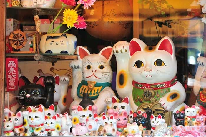 Vào tháng 9, Lễ hội Manekineko được tổ chức ở nhiều thành phố trên khắp Nhật Bản.