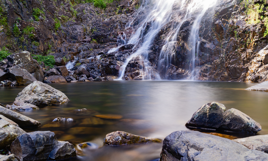 Thác Ba Voi ở miền tây Quảng Trị