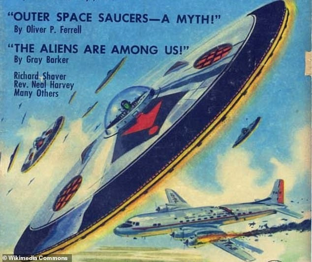 Trong khi đó, một nhà nghiên cứu UFO người Mỹ cho rằng vật thể bí ẩn trên có hình dạng gần giống bánh Oreo và có thể bị kẹt dưới tảng đá. Ảnh: Wikimedia Commons.