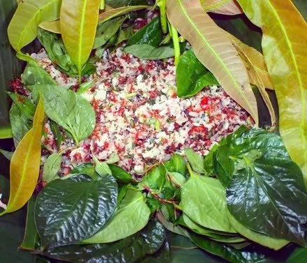 Cá gỏi kiến vàng không xuất hiện thường xuyên trong bữa ăn hàng ngày mà thường được làm vào dịp Tết, lễ hội hoặc khi nhà có khách quý. Đó không chỉ là món ngon mà còn là sự thể hiện tình cảm và lòng hiếu khách của người Rơ Măm. Ảnh danviet