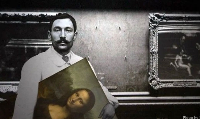 Vincenzo Perugia - kẻ chủ mưu trong vụ trộm tranh Mona Lisa.